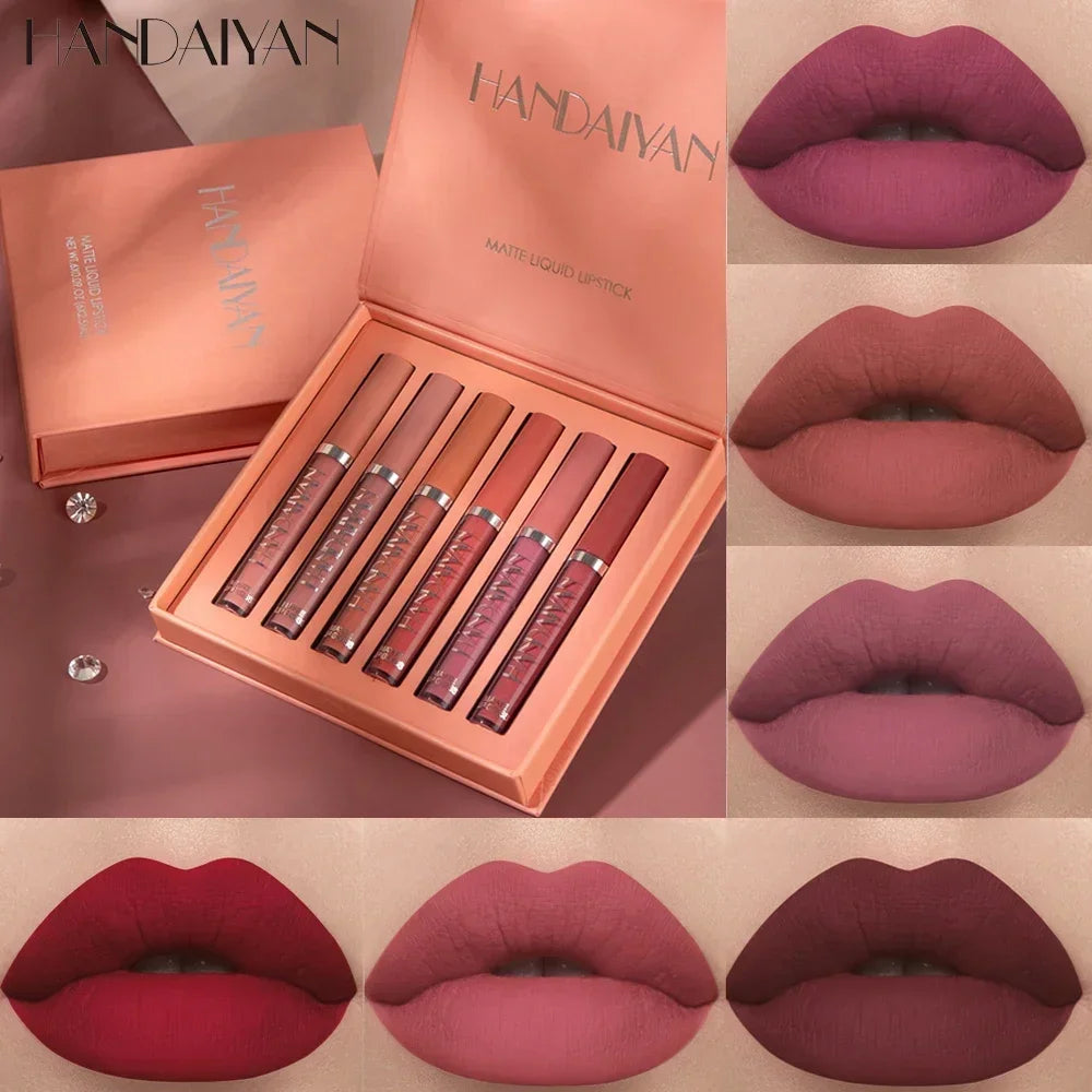 Set Matte Velvet Lip Gloss